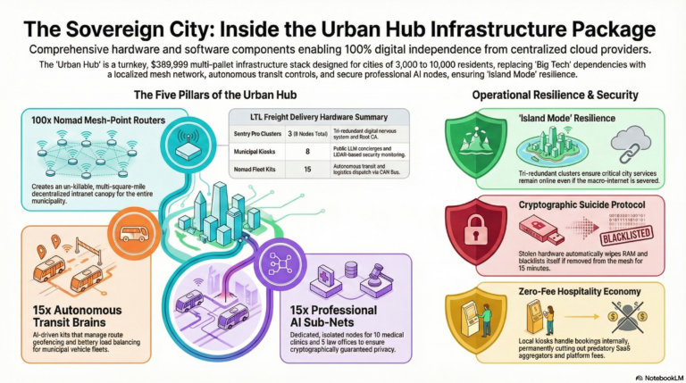 The Sovereign City: Localized Infrastructure vs. Big Tech Dependency