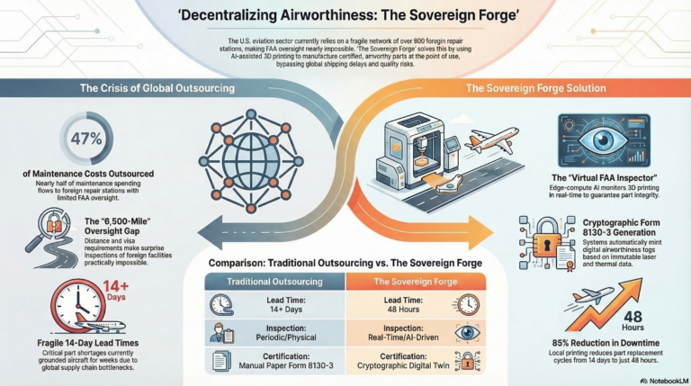The End of the 14-Day Wait: How AI-Powered 3D Printing is Rescuing Aviation’s Fragile Supply Chain