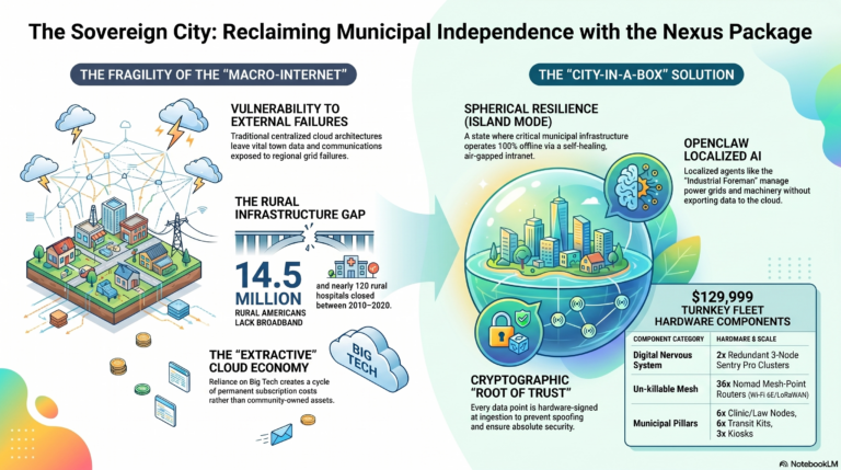The End of the Extractive Cloud: Inside the $129,999 “City-in-a-Box” Revolution