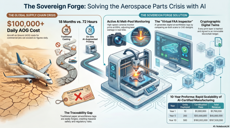 Why Your Next Flight Might Be Kept Aloft by a Ghost in the Machine: The End of the Aerospace Parts Drought