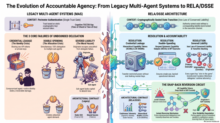Toward Veridical Agency: A Comparative Analysis of Legacy MAS and RELA/DSSE Architectures